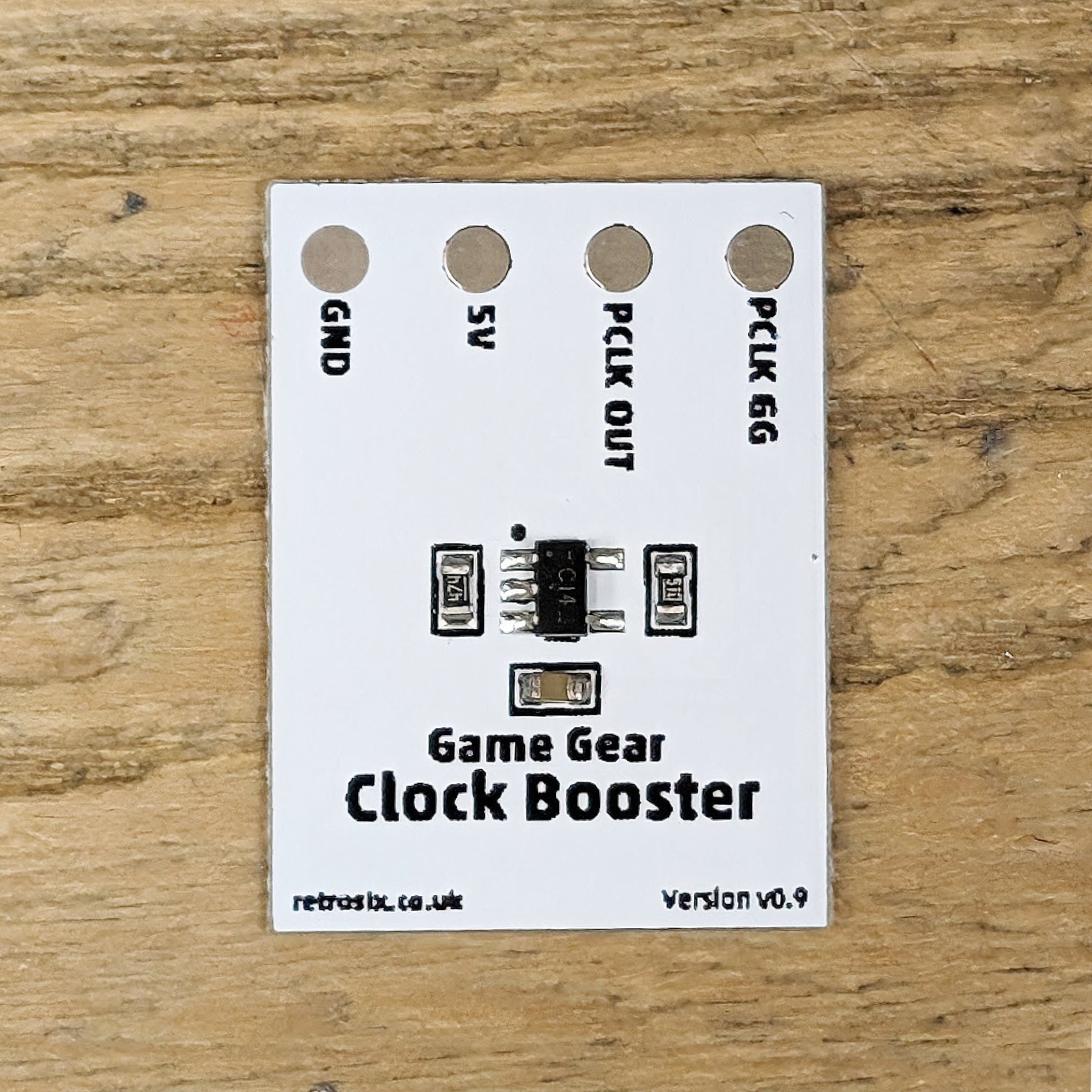 RetroSix Game Gear Clock Booster