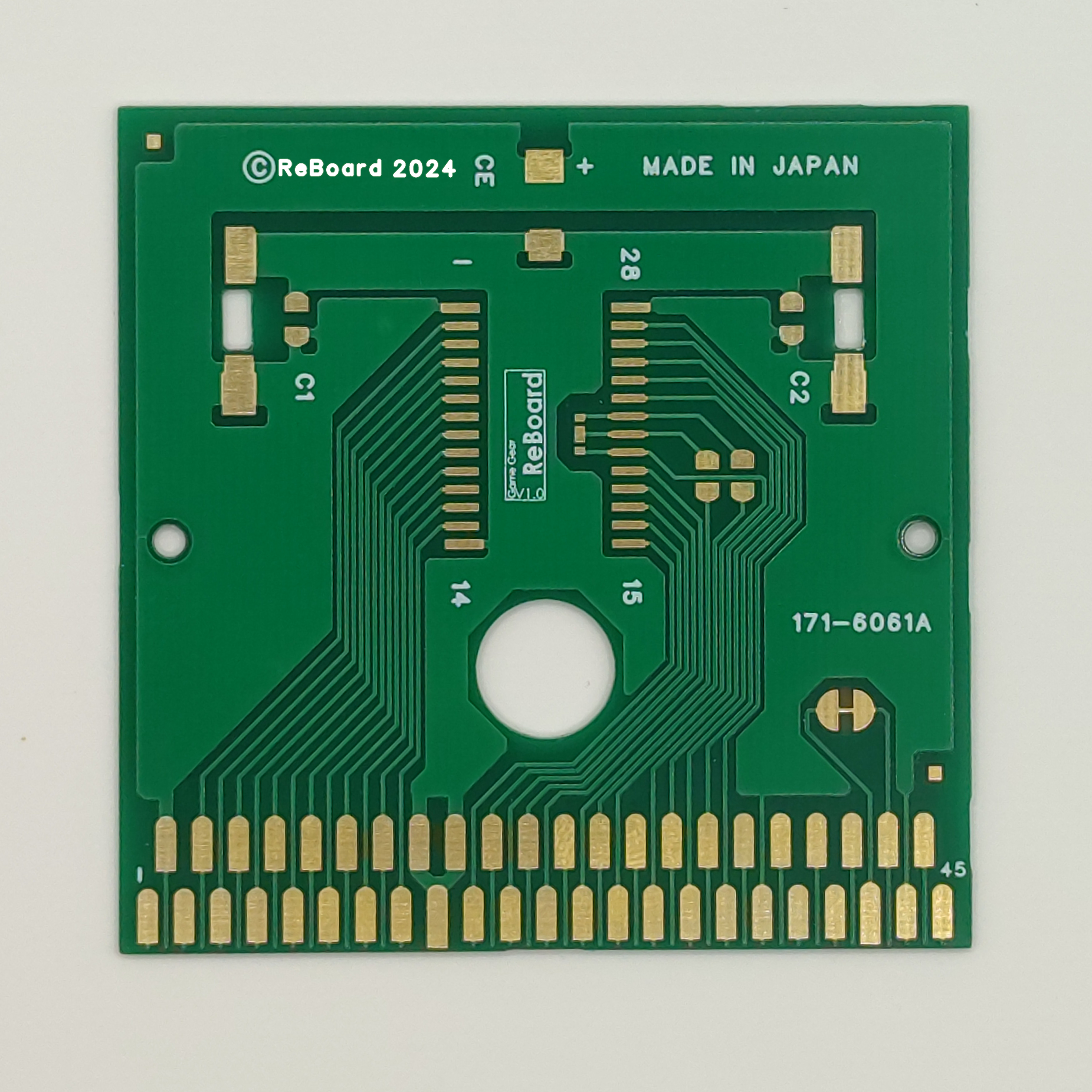 2-in-1 ReBoard PCB for Game Gear