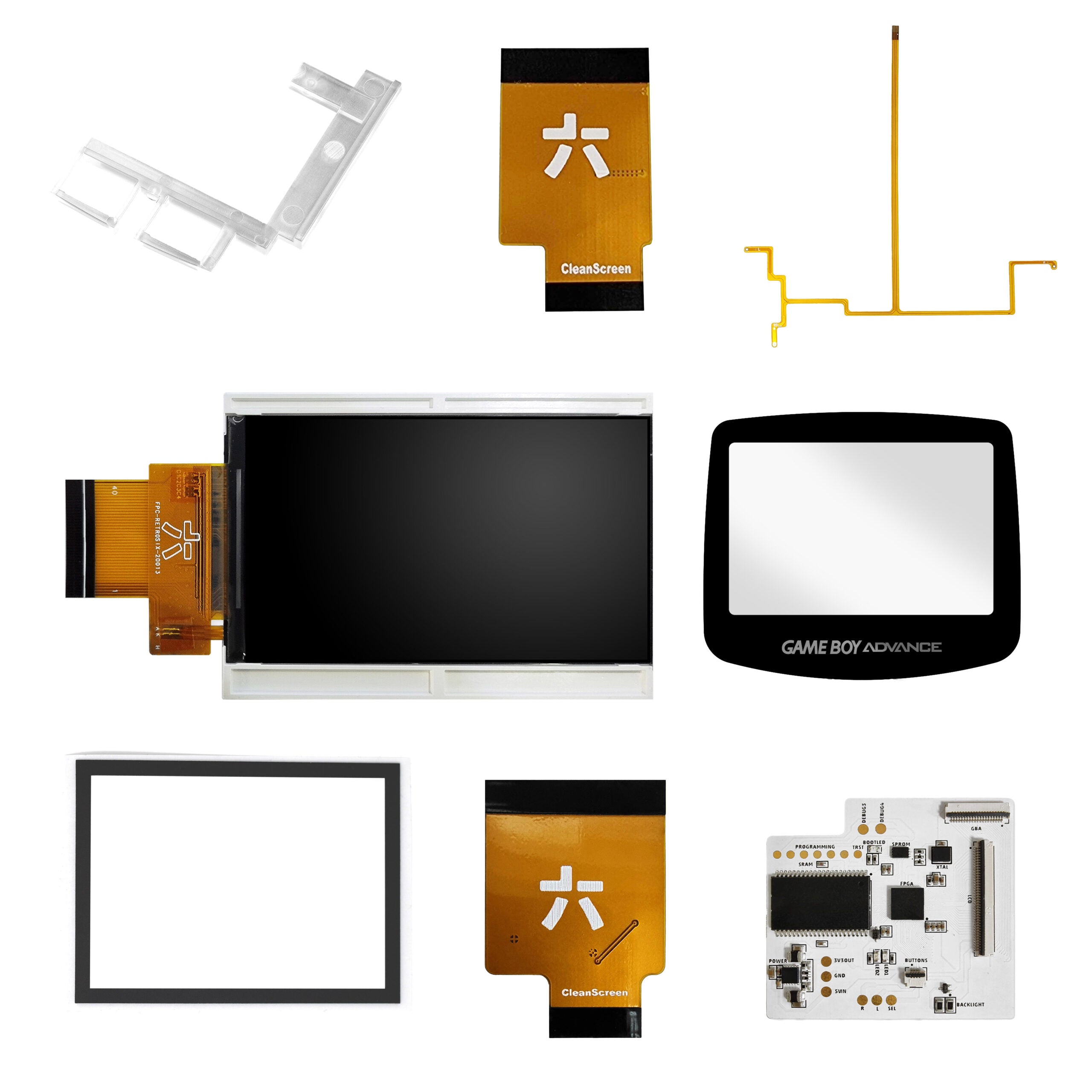 CleanScreen (IPS) for Game Boy Advance