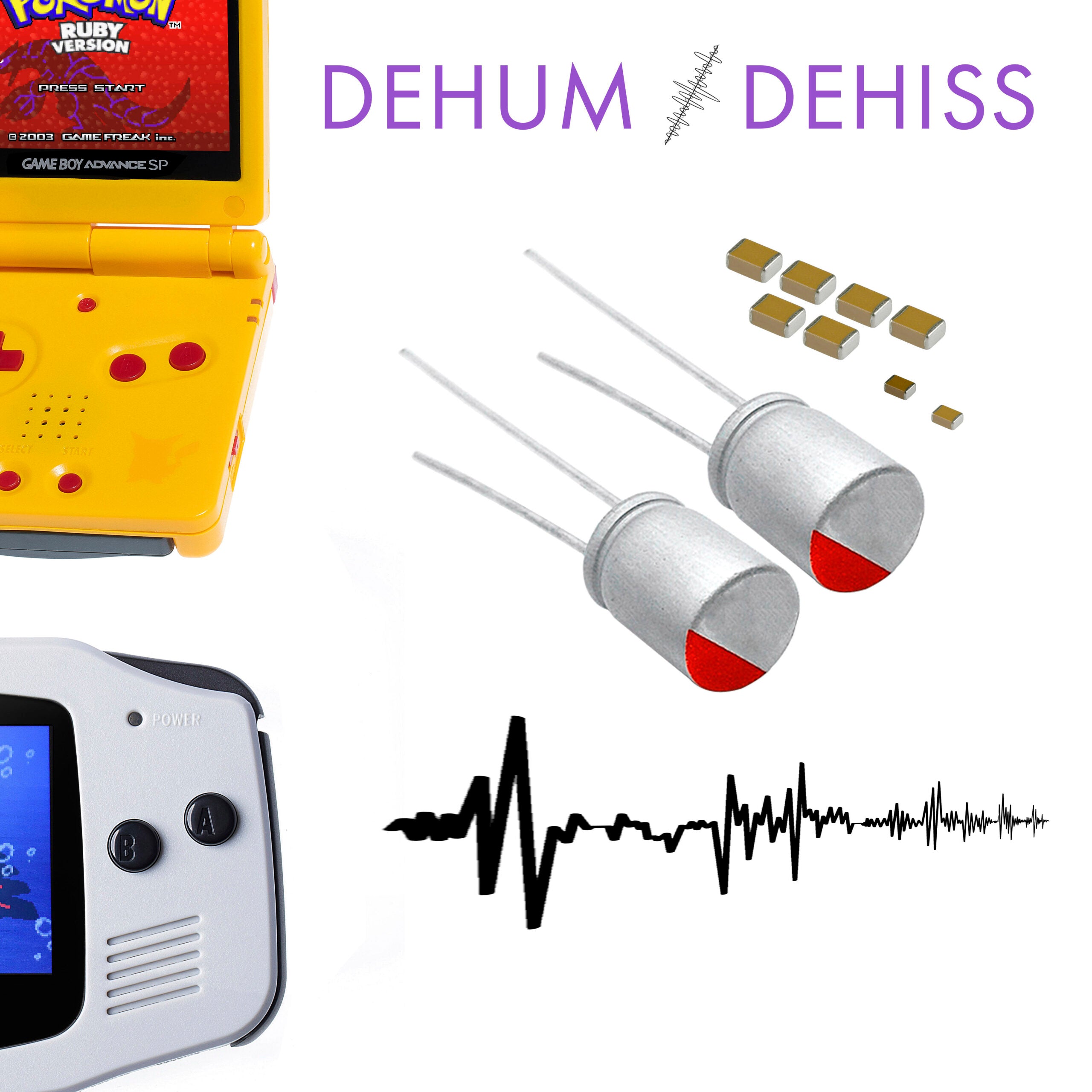 RetroSix Dehum Dehiss Kit (Game Boy Advance / SP)