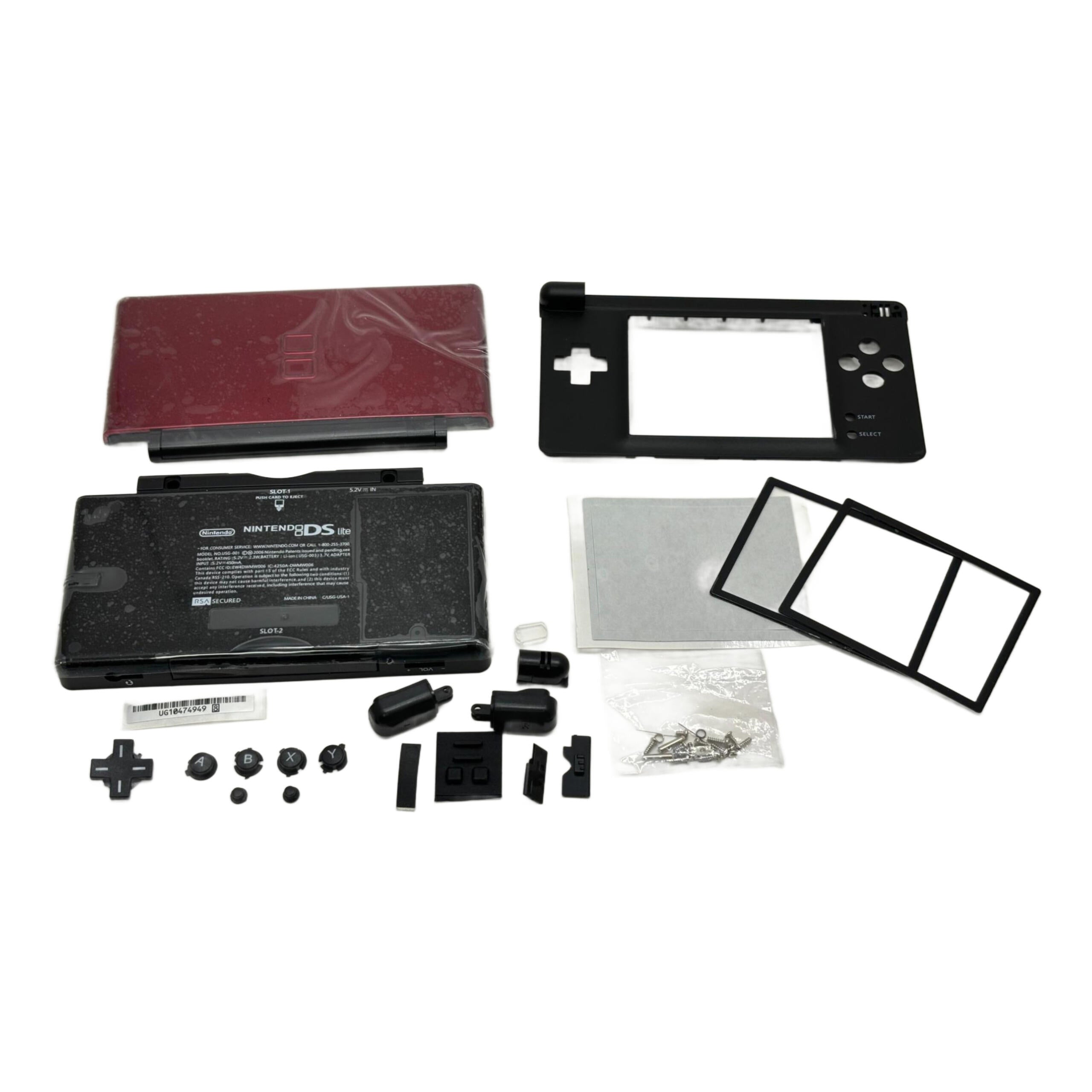 Nintendo DS Lite Replacement Housing Shell