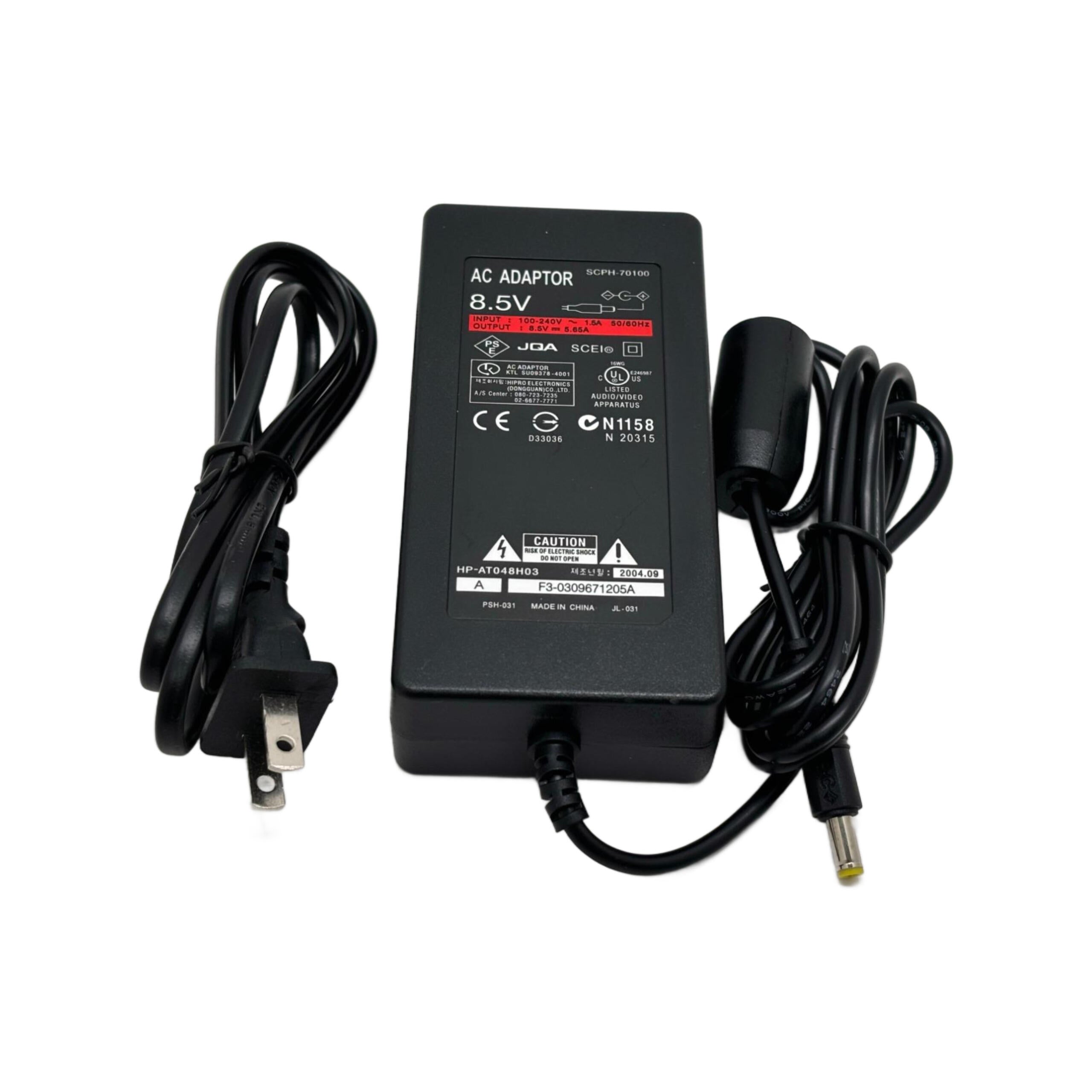 AC Power Adapter for PS2 Slim