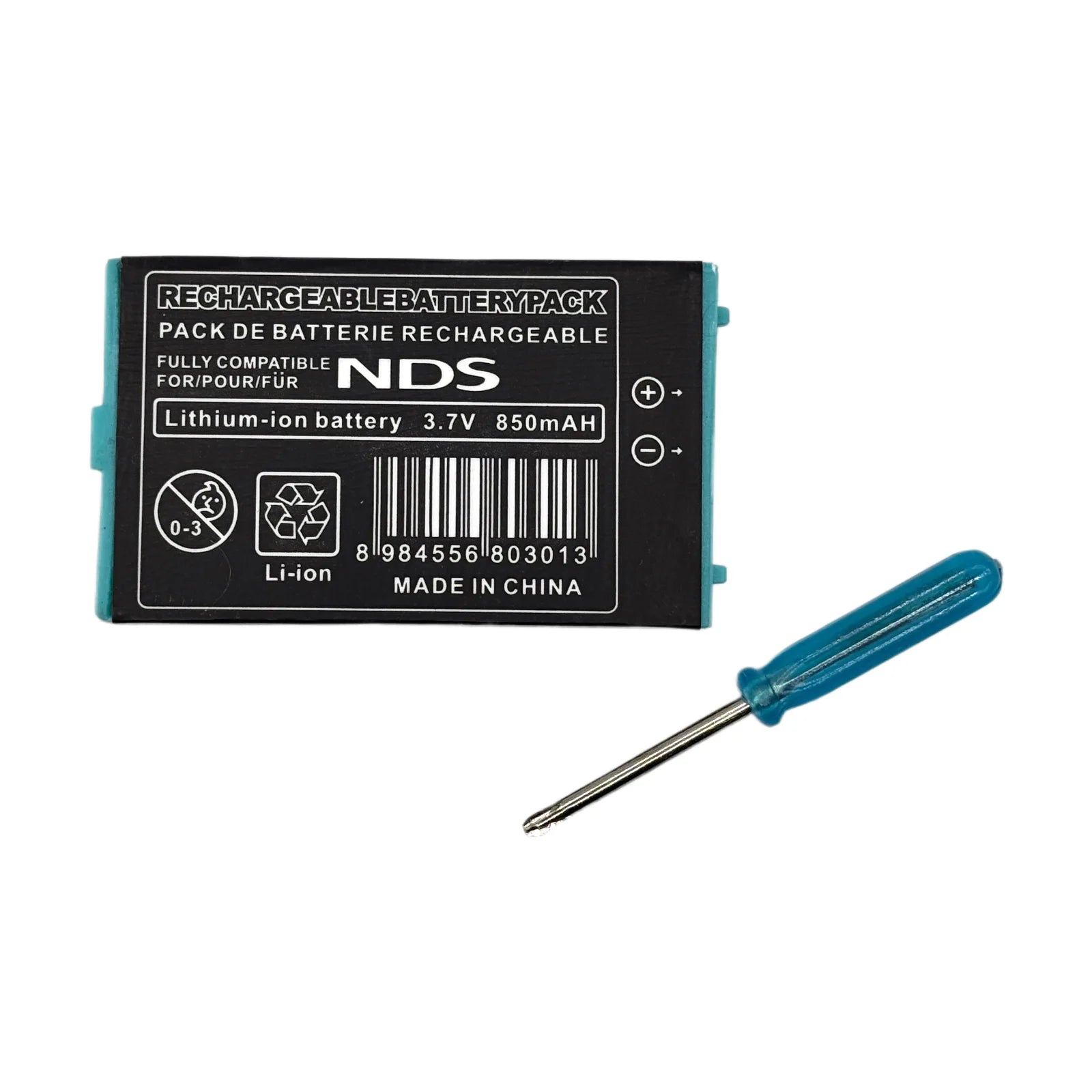 Rechargeable 850mAh Battery for Nintendo DS (NTR-003)