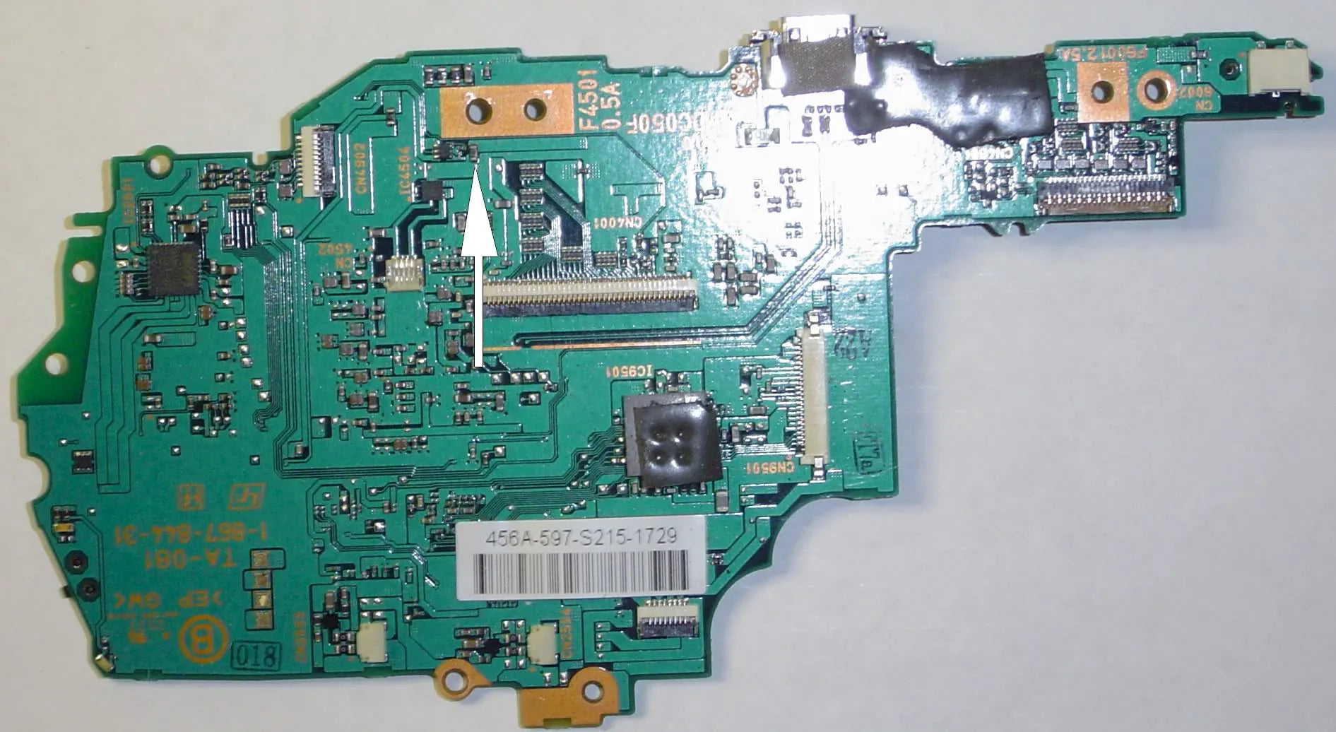 Fusible à fusion rapide 500 mA 50 V 0603 pour rétroéclairage PSP 1000