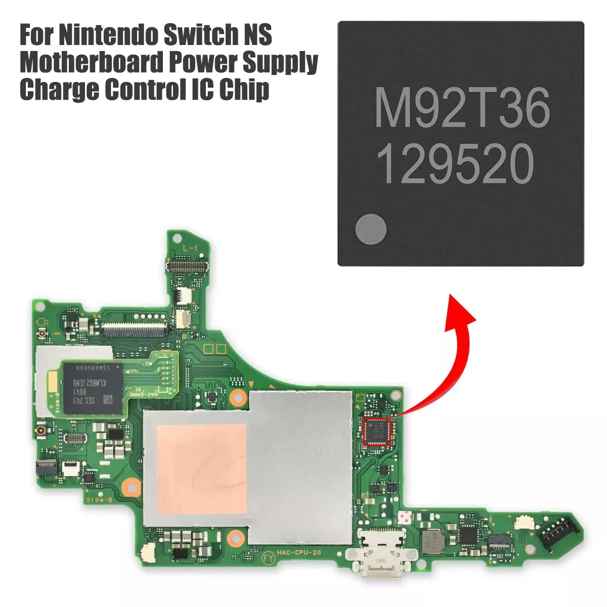 M92T36 Charge Power Control IC Chip for Switch