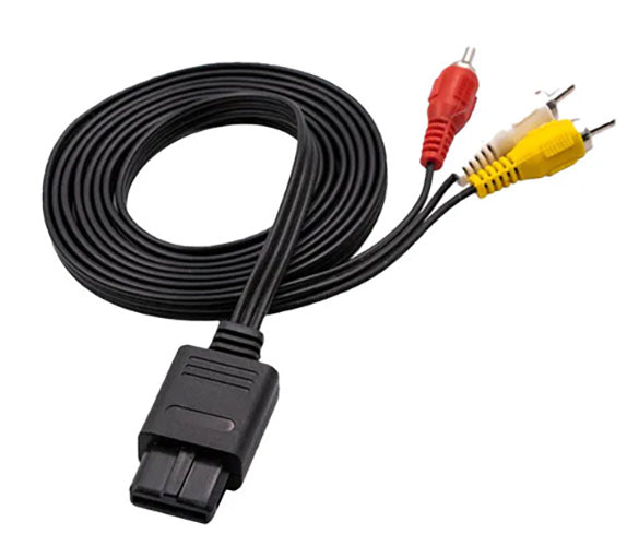 AV Composite Cable for SNES, Nintendo 64 & GameCube